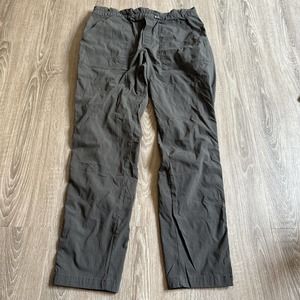 Athleta Trekkie Paper‎ Bag Pant Gray Size 6